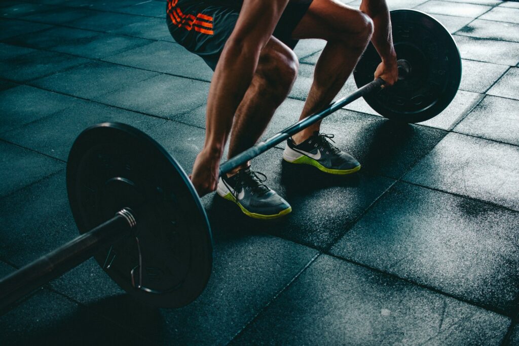 Personal training in de oefenruimte in Margraten